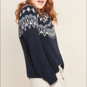 NWT Never Opened Old Navy Fair Isle Yoke Sweater